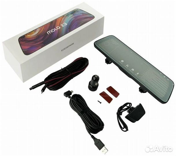 Зеркало-видеорегистратор Xiaomi DDPai E3 + камера