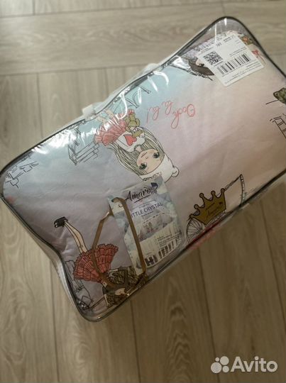 Постельное белье,бортики,19 предметов детское