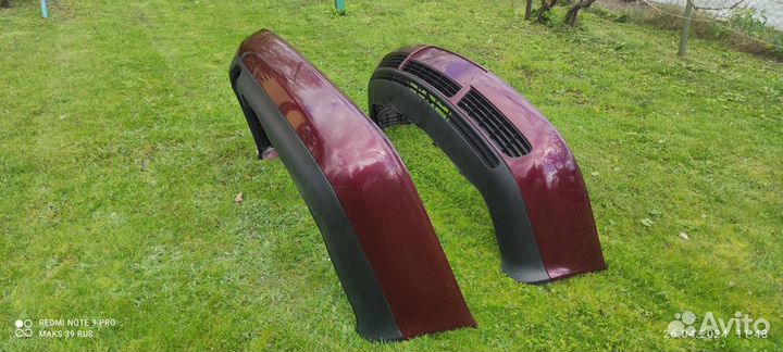 Бампер задний на Ауди А6 С4