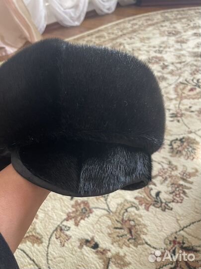 Меховая мужская кепка