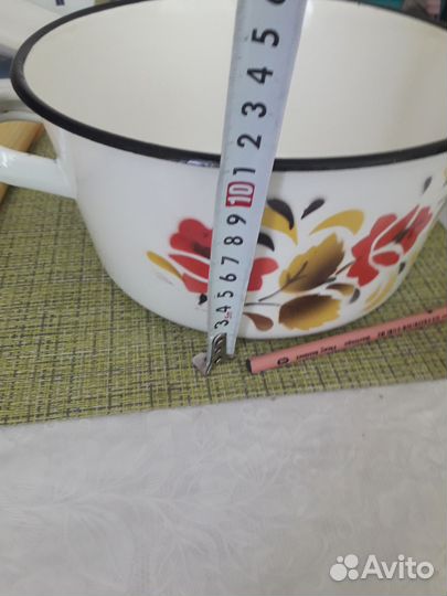 Кастрюля эмалированная СССР