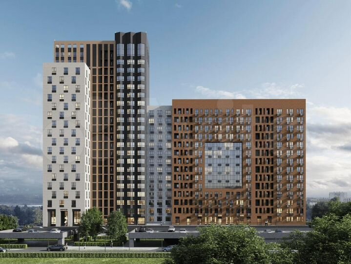 1-к. квартира, 46,7 м², 2/14 эт.