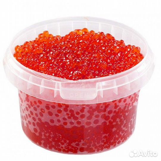Красная икра кижуча