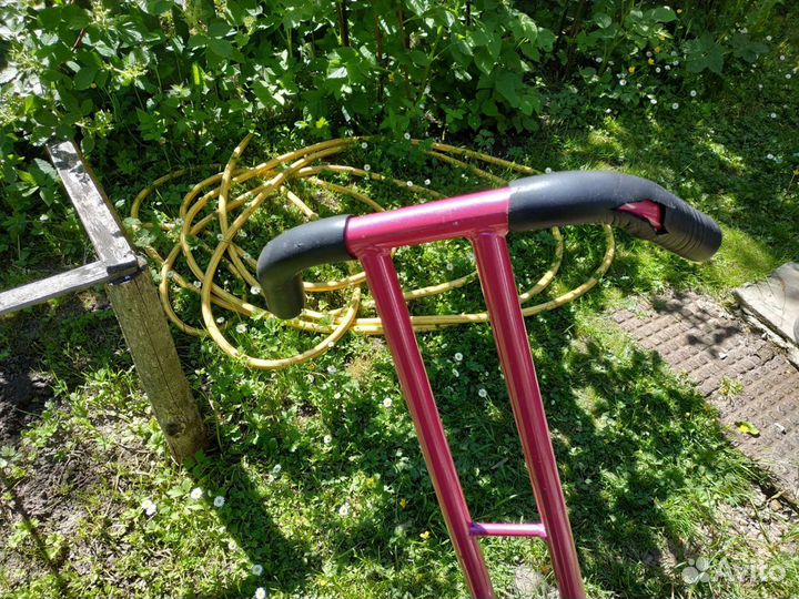 Детский велосипед с родительской ручкой