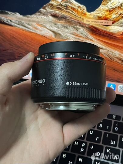 Yongnuo 50mm f 1.8 for canon