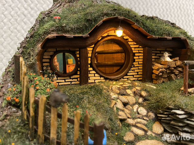 Хижина хоббита. Интерьерный домик