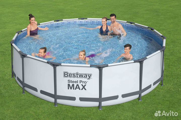 Бассейн каркасный 427х107 см 13030 л BestWay 56950