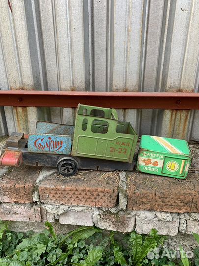 Паровоз металл и будка Урал СССР