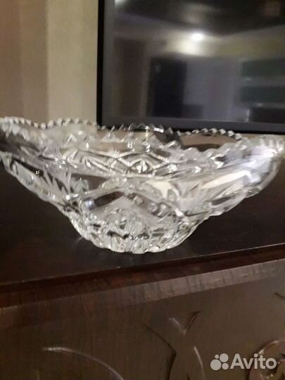Ваза хрустальная СССР