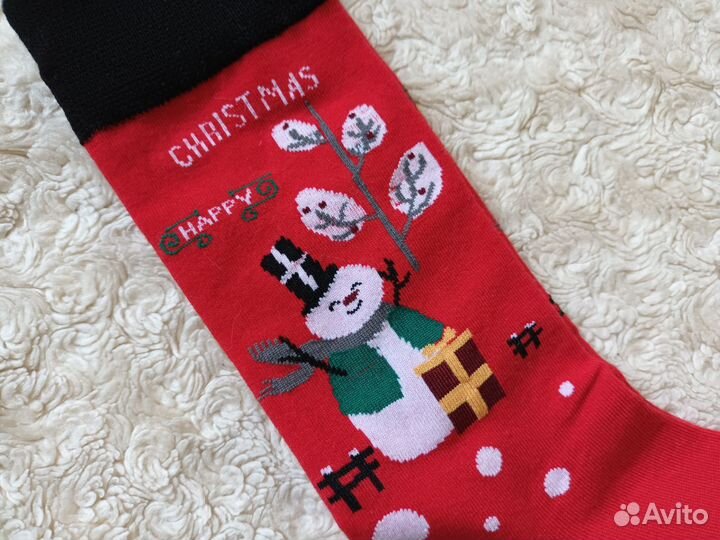 Новогодний набор - носки и полотенце