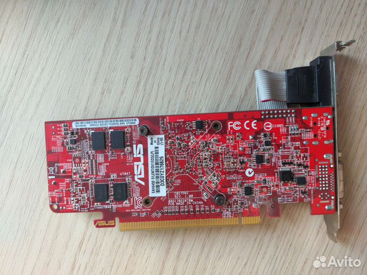 Видеокарта Asus EAH6450 silent DI 1GB DDR3