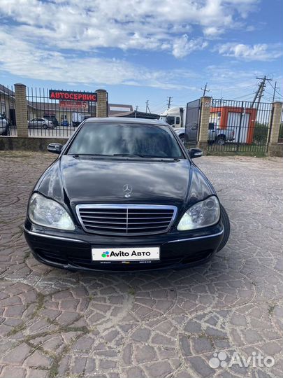 Mercedes-Benz S-класс 5.0 AT, 2003, 350 000 км