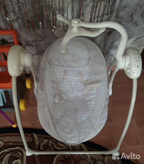 Электронные качели шезлонг