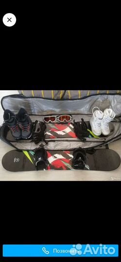 Сноуборд 2 комплекта (мужской +женский)