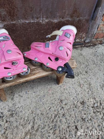 Роликовые коньки детские раздвижные