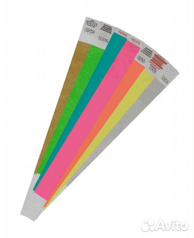 Контрольные бумажные браслеты на руку Tyvek объявление продам