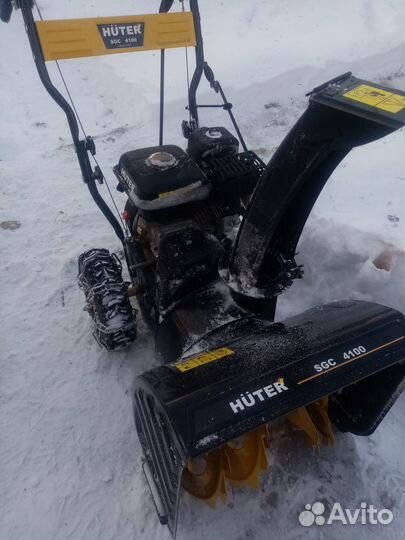 Снегоуборочная машина Huter SGC 4100