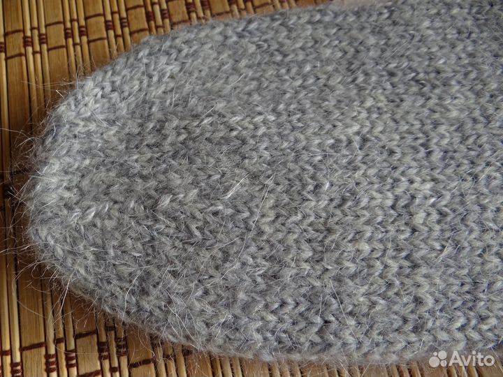 Носки ручной вязки шерстяные