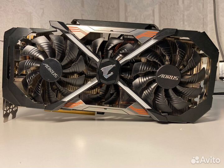 Видеокарта Gtx 1080 ti Aorus