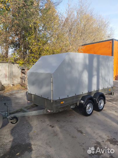 Прицеп легковой двухосный бу 3.5м