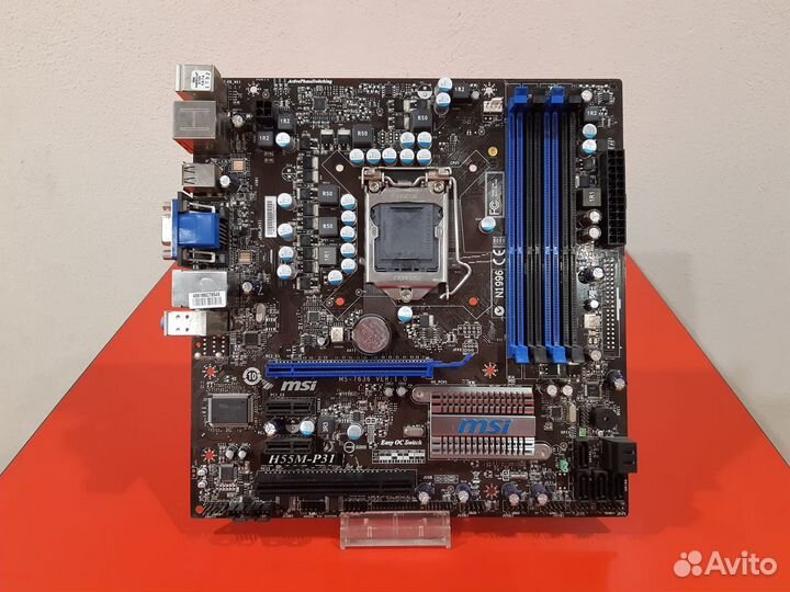 Материнская Плата 1156 MSI H55M-P31