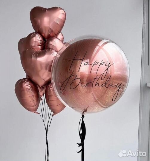 Оформление гелиевыми шарами/ Доставка