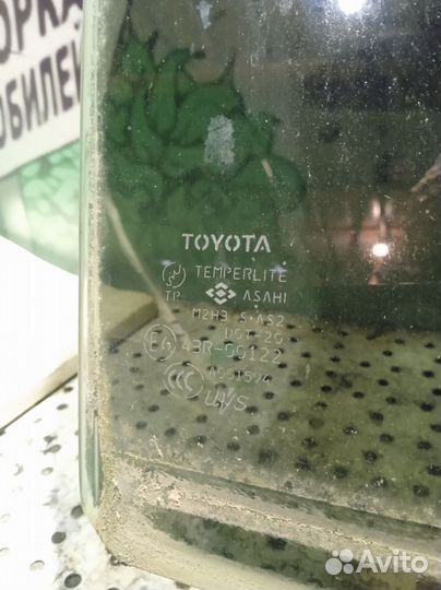 Стекло двери заднее правое Toyota Land Cruiser Pra