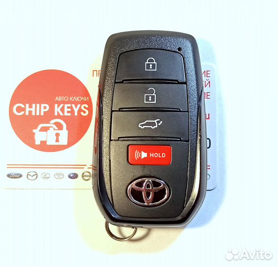 Ключ зажигания Toyota Sequoia 2022 + с работой