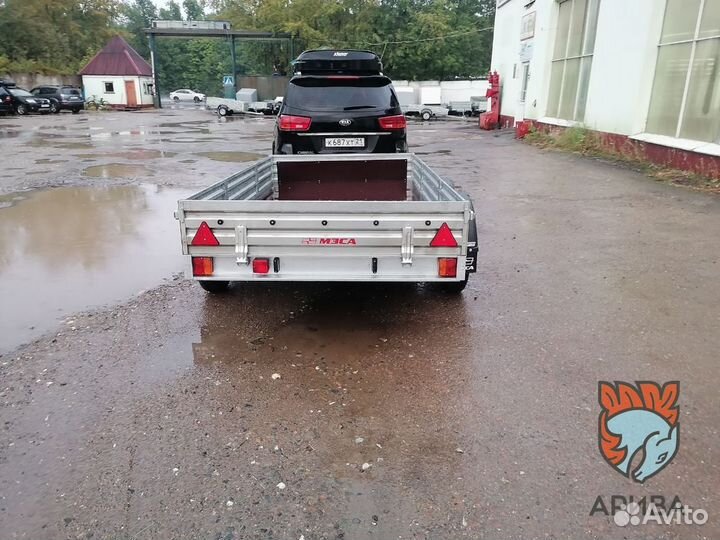 Прицеп с крышкой 31.022 двухосный. Кредит