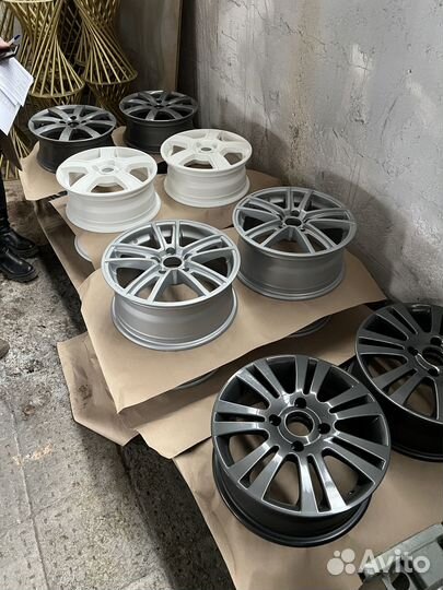 Порошковая покраска дисков