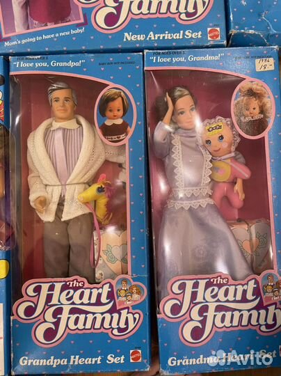 Barbie heart family 1986