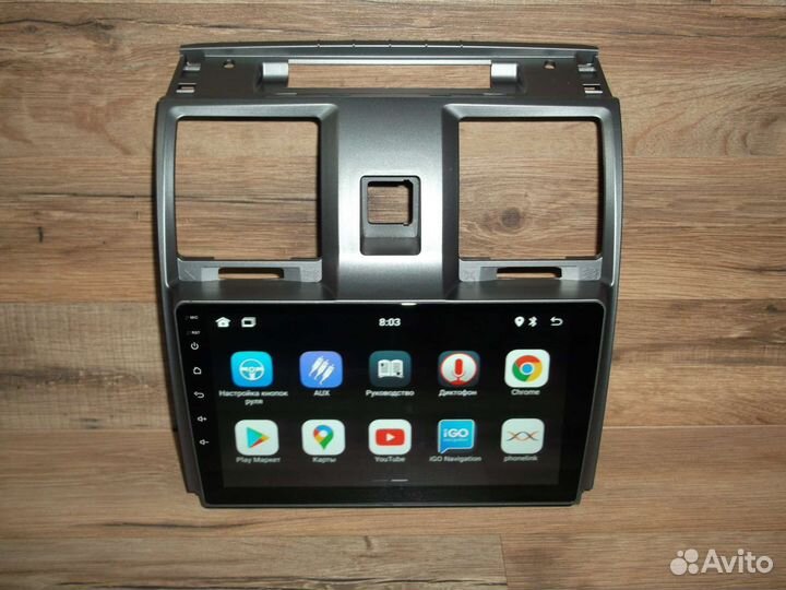 Магнитола УАЗ Патриот с навигацией на Андроиде