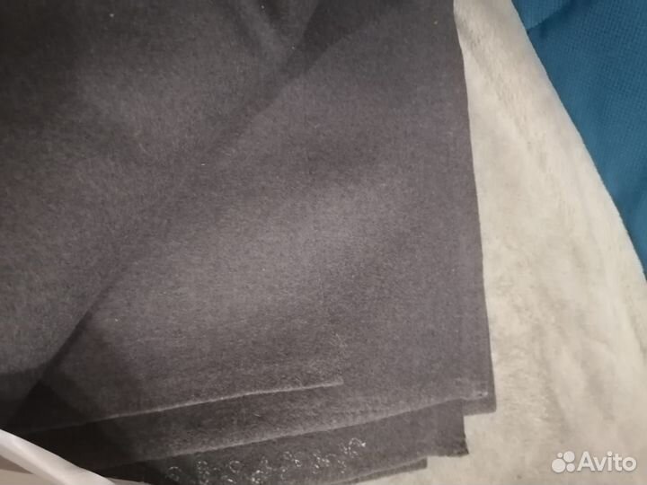 Отрез ткани драп шинельный