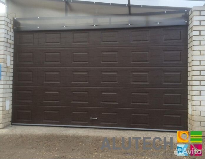 Гаражные ворота alutech