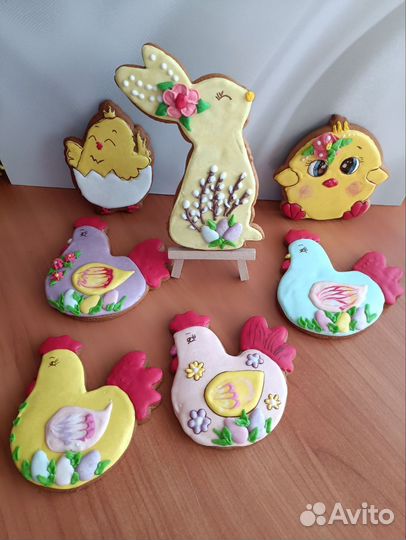 Кулич пасхальный, пряники