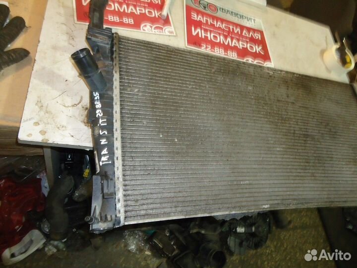 Радиатор системы охлаждения (Ford Transit)