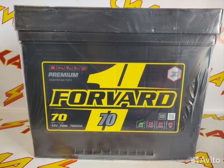 Аккумуляторы Forvard 70A Asia Доставка