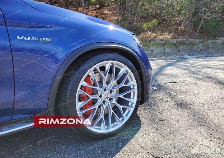 Кованые диски R22 на Mercedes GLC -Class AMG