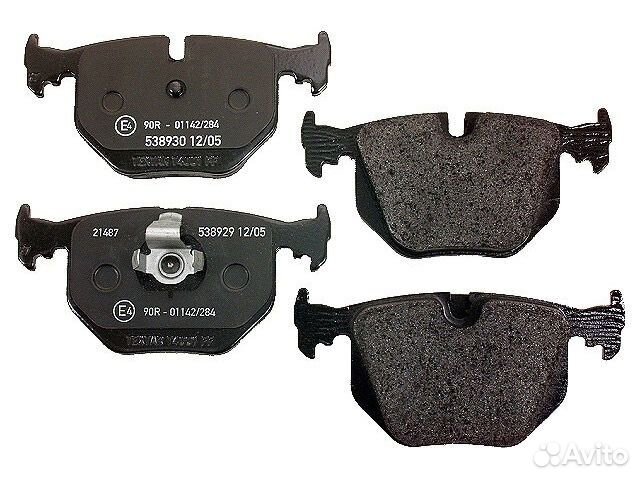 Bmw x3 e83 колодки задние тормозные
