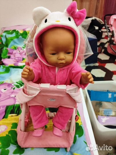 Кукла baby born с аксессуарами