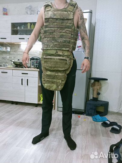 Бронежилет плитник бу