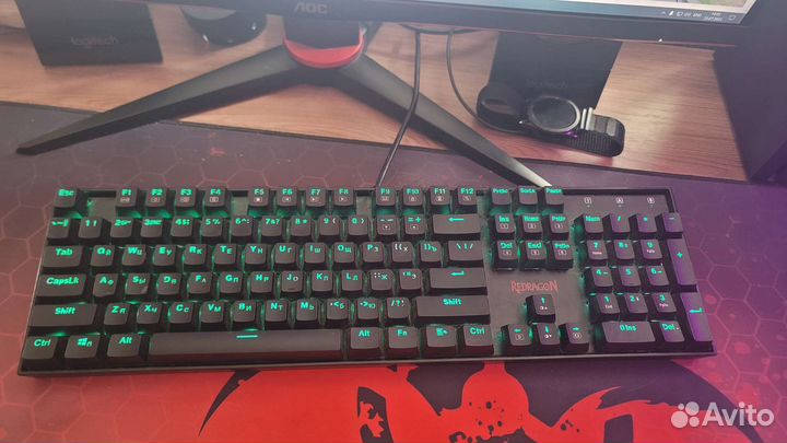 Клавиатура проводная Redragon Mitra