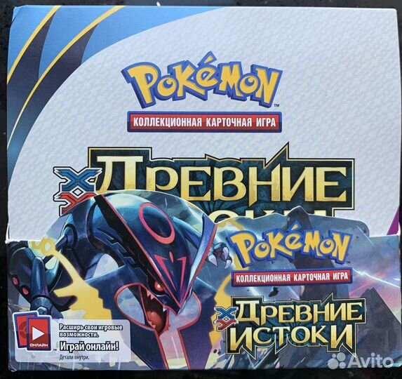 Карты покемон кки Pokémon TCG сет древние истоки