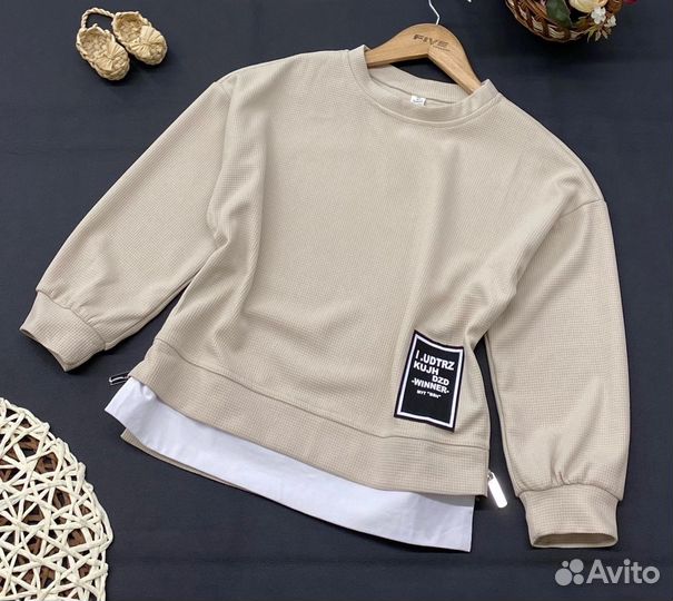 Классная кофта для девочки, 134-158