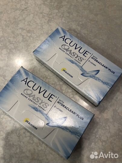Линзы контактные acuvue oasys двухнедельные