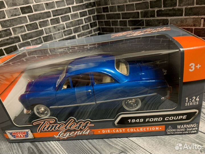 Модель 1/24 Ford Coupe 1949г