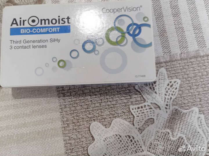 Линзы контактные