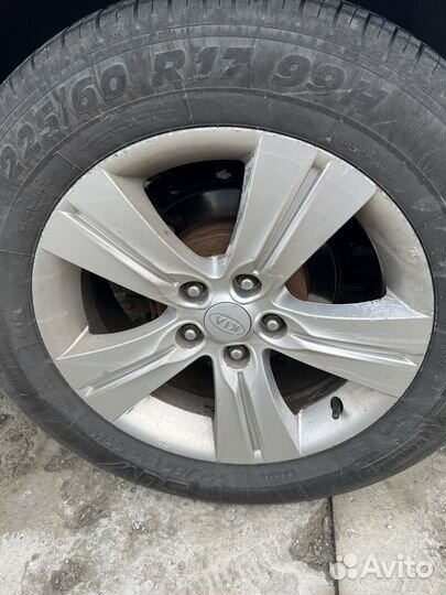 Литые диски r 17 kia sportage3 оригинал