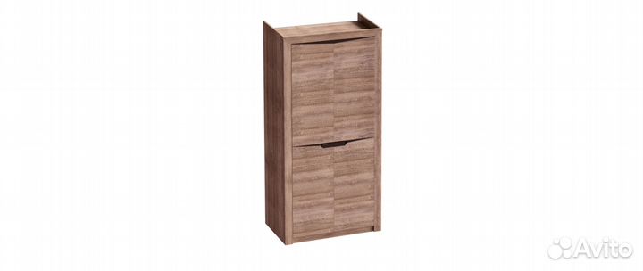 Шкаф Альто дуб стирлинг/Кофе структурный матовый