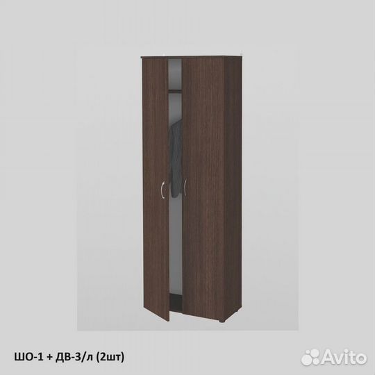 Шкаф для одежды шо-1 (цвета)